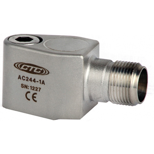 AC244 - Premium Series, mini-MIL Accelerometer, High Frequency