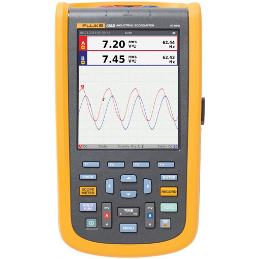 Fluke 123B/INT Industrial ScopeMeter handheld Oscilloscopes